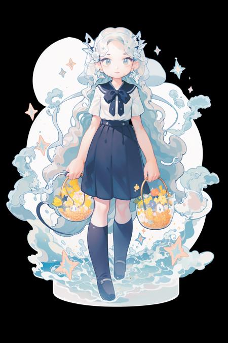 06950-1571340427-1girl,  , , cute, stars, clouds, (golden fishes, Pisces), masterpiece, best quality,.png